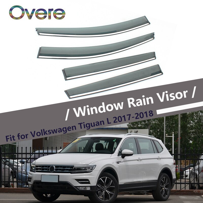 OVERE NEW 1Set Smoke Window Rain Visor For  ..